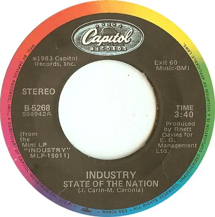 Industry - State Of The Nation / Communication