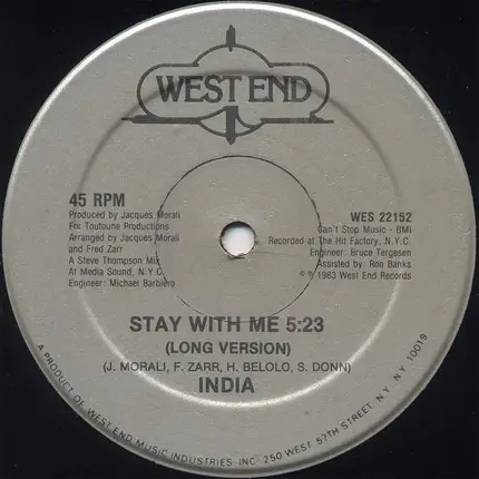 India - STAY WITH ME