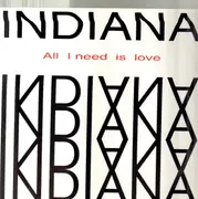 12inch Vinyl Single - Indiana - All I Need Is Love