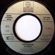 7inch Vinyl Single - Indochine - 3e Sexe / 3 Nuits Par Semaine