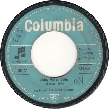 Ines Taddio - Vola, Vola, Vola