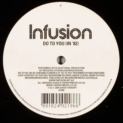Infusion - Do To You (In '82)