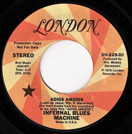 Infernal Blues Machine - Adios Amigo