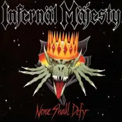 Infernal Majesty - None Shall Defy (green/White Splatter)