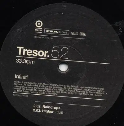 Infiniti - Higher / Raindrops