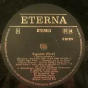 LP - Ingvar Wixell , Siegfried Kurz , Anneliese Rothenberger , Ilosfalvy Róbert , Annelies Burmeister , - Rigoletto - Opernquerschnitt