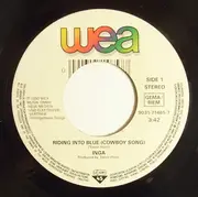 7inch Vinyl Single - Inga Humpe - Riding Into Blue (Cowboy Song)