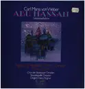 LP - Ingeborg Hallstein , Peter Schreier , Theo Adam , Chor der Staatsoper Dresden , Staatskapelle Dresd - Carl Maria von Weber - Abu Hassan - Gesamtaufnahme - Gatefold