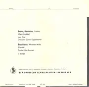 7inch Vinyl Single - Ingo Graf / Franke-Echo-Quartett - Bravo, Bambina / Brasiliana