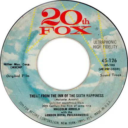 Ingrid Bergman & Orphan's Chorus / Malcolm Arnold With Royal Philharmonic Orchestra - This Old Man / Theme From The Inn Of The Sixth Happiness