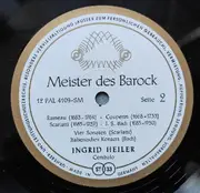 LP - Rameau / Couperin / Scarlatti / Johann Sebastian Bach - Meister Des Barock