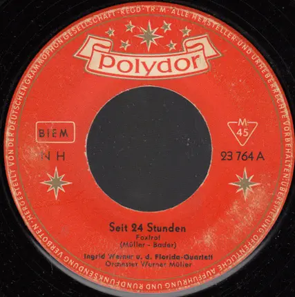 Ingrid Werner u. d. Florida Quartett - Seit 24 Stunden