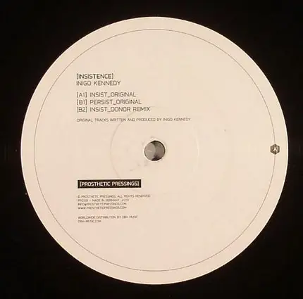 INIGO KENNEDY - INSISTENCE