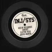 7inch Vinyl Single - Inj/Sys / Bloodtype - Inj/Sys / Bloodtype - Clear vinyl