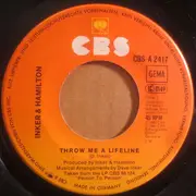 7inch Vinyl Single - Inker & Hamilton - Throw Me A Lifeline / TV Romance