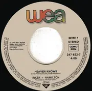 7inch Vinyl Single - Inker & Hamilton - Heaven Knows