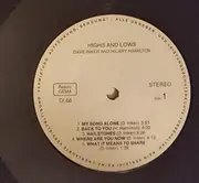 LP - Inker & Hamilton - Highs And Lows