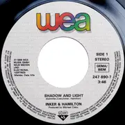 7inch Vinyl Single - Inker & Hamilton - Shadow And Light