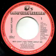 7inch Vinyl Single - Instant Funk - Why Don't You Think About Me