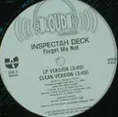 12'' - Inspectah Deck - Forget Me Not