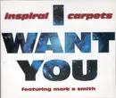 CD Single - Inspiral Carpets Featuring Mark E. Smith - I Want You - Compac Plus Case