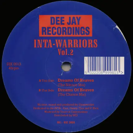 Inta Warriors - Vol.2 - Dreams Of Heaven