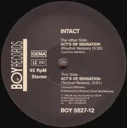 12inch Vinyl Single - Intact - Act's Of Sensation