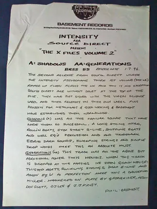 Intensity - The X-Files Volume 2