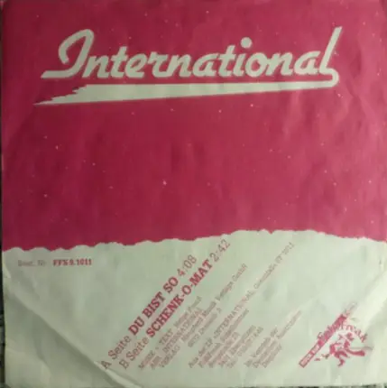 International - Du Bist So