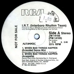 Interboro Rhythm Team - When Bad Things Happen