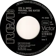 7inch Vinyl Single - Interzone - Ich & Mein Freund, Die Katze