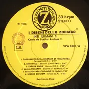 LP - Inti Illimani - Inti-Illimani 5 - Canto De Pueblos Andinos Vol. II - Gatefold