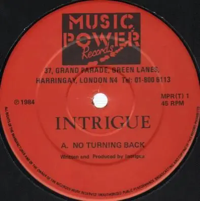 Intrigue - No Turning Back / Call Of The Heart