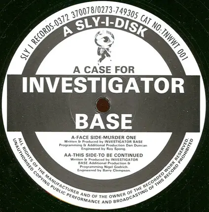Investigator Base - A Case For Investigator Base