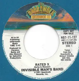 The Invisible Man's Band - Rated X