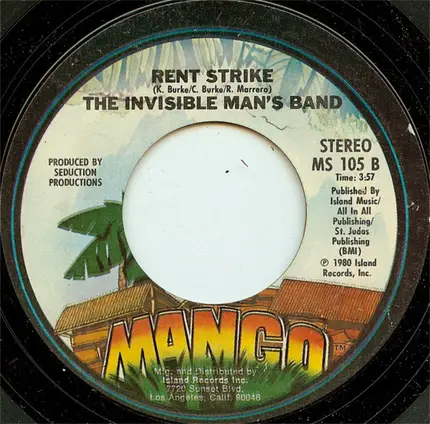 Invisible Man's Band - X-Country (Flamin' Hot)