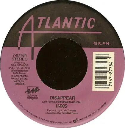 Inxs - Disappear