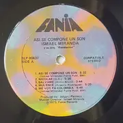 LP - Ismael Miranda Y Su Orquesta Revelación - Asi Se Compone Un Son