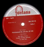 10'' - Isaac Stern - Violinkonzert G-dur KV 216 (Mozart)