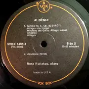 LP-Box - Isaac Albéniz - Rena Kyriakou - Albeniz Piano Music (Complete) Vol. III - Box Set + Insert