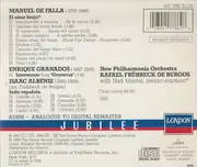 CD - Isaac Albéniz / Manuel De Falla - Suite Española • El Amor Brujo