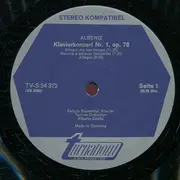 LP - Albéniz / Liszt-Busoni / Felicja Blumental - Piano Concerto No. 1 / Rhapsodie Espagnole
