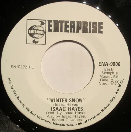 Isaac Hayes - The Misteltoe And Me / Winter Snow