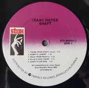 Double LP - Isaac Hayes - Shaft - Gatefold