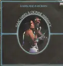 Double LP - Isaac Hayes & Dionne Warwick - A Man And A Woman - die-cut