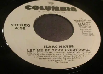 Isaac Hayes - Let Me Be Your Everything