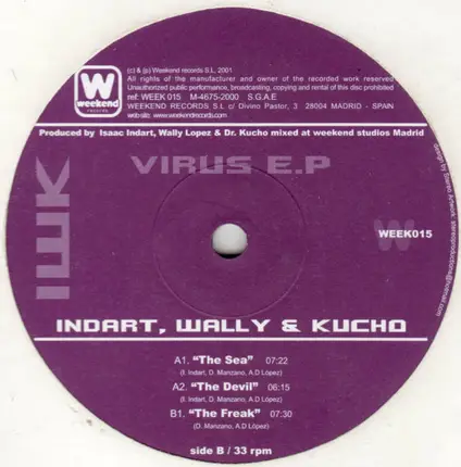 Isaac Indart, Dr. Kucho! & Wally Lopez - Virus E.P