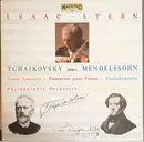 LP - Tchaikovsky / Mendelssohn / Isaac Stern - Conciertos Para Violin