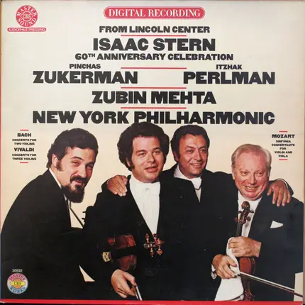 Bach / Vivaldi / Mozart - Isaac Stern 60th Anniversary Celebration From Lincoln Center