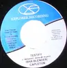 7inch Vinyl Single - Isha Blender & Capleton - Testify / Testify Mix